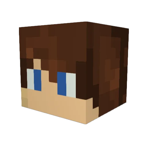 doggman77 Minecraft avatar head, 3D render