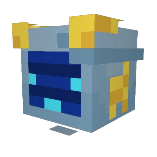 doggykh Minecraft avatar head, 3D render