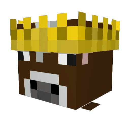doggysam15 Minecraft avatar head, 3D render