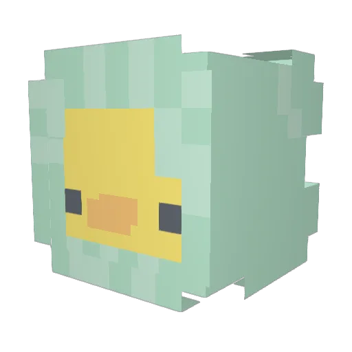 doglady530 Minecraft avatar head, 3D render