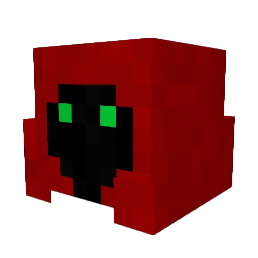 dogolife Minecraft avatar head, 3D render