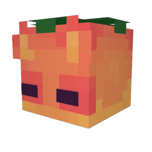 dohagi Minecraft avatar head, 3D render
