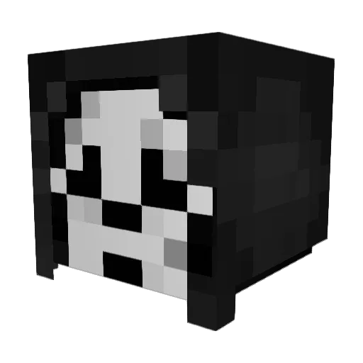 dohny Minecraft avatar head, 3D render