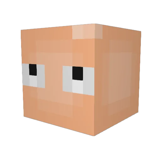 dohun1024 Minecraft avatar head, 3D render