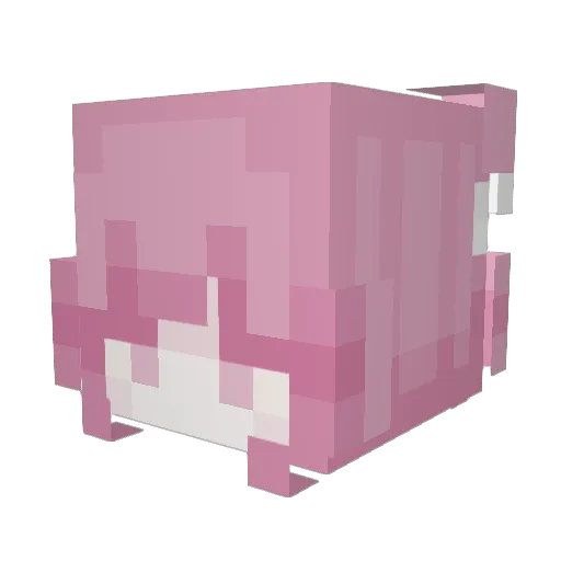 dohwa0326 Minecraft avatar head, 3D render