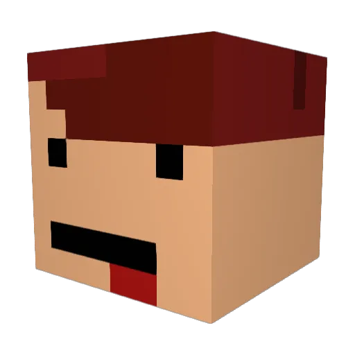 doido625 Minecraft avatar head, 3D render