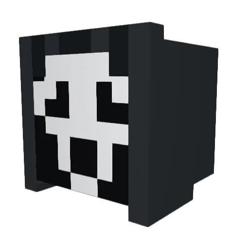 doinkgod710 Minecraft avatar head, 3D render
