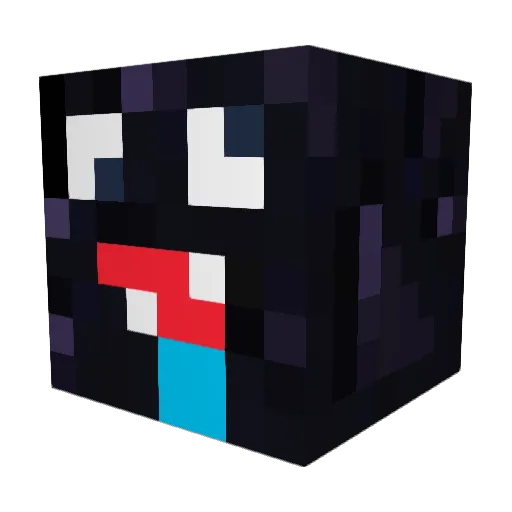 doiob Minecraft avatar head, 3D render