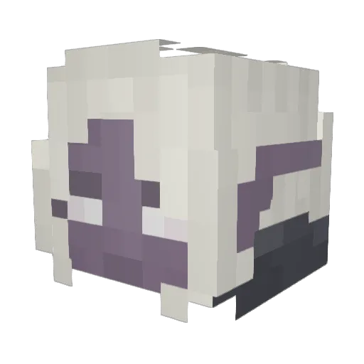 doja_kitty Minecraft avatar head, 3D render