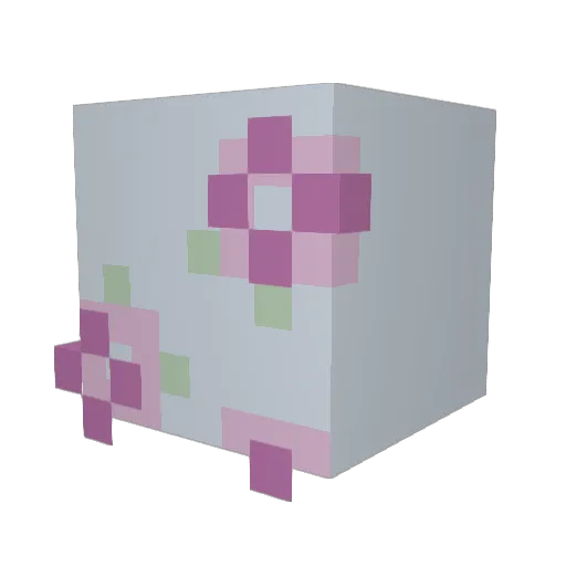 dojq Minecraft avatar head, 3D render