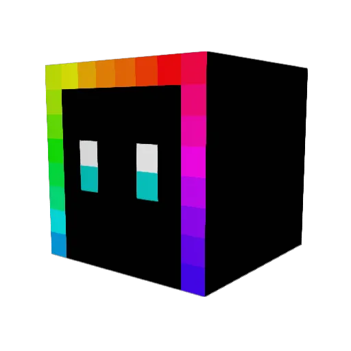 doki432 Minecraft avatar head, 3D render