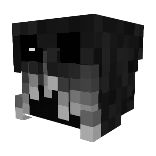 dokjoong Minecraft avatar head, 3D render