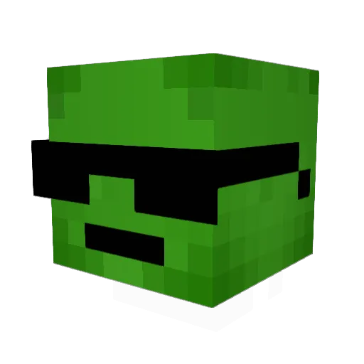 doktormarysia Minecraft avatar head, 3D render