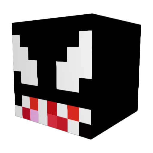 doku9 Minecraft avatar head, 3D render