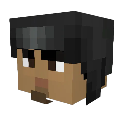 Minecraft-Avatar von dolann_: Kopf als 3D-Render