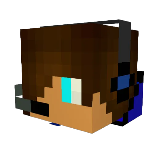 dollardude05 Minecraft avatar head, 3D render