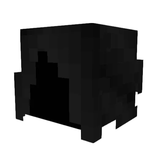 dollmaker0 Minecraft avatar head, 3D render
