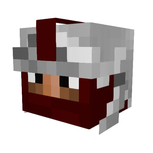 dolo42 Minecraft avatar head, 3D render