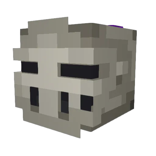 dom_gae_ Minecraft avatar head, 3D render