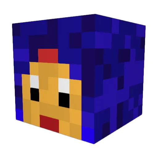 domi0066 Minecraft avatar head, 3D render