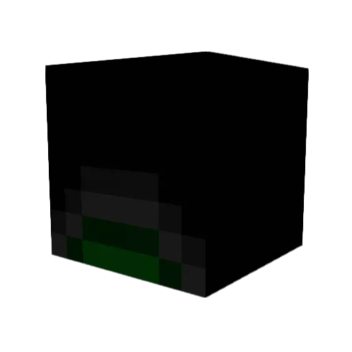 dominic_west Minecraft avatar head, 3D render