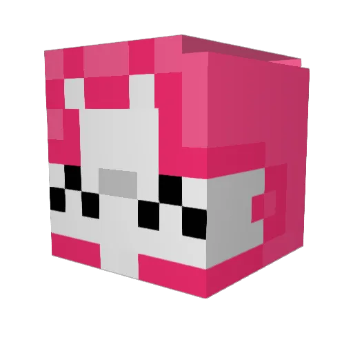 dominodeer3 Minecraft avatar head, 3D render