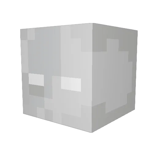 domlikevr Minecraft avatar head, 3D render
