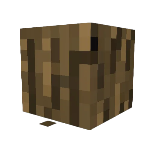domo3225 Minecraft avatar head, 3D render