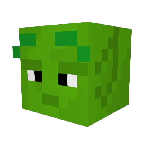 domo790 Minecraft avatar head, 3D render