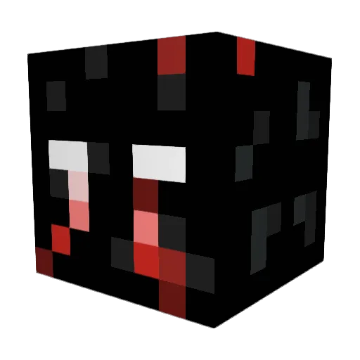 donakid Minecraft avatar head, 3D render