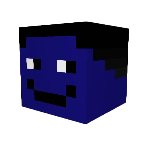 donaldcrunk2 Minecraft avatar head, 3D render