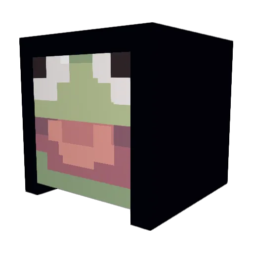 donaven73 Minecraft avatar head, 3D render