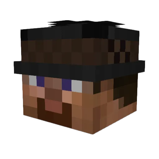 donbuster66 Minecraft avatar head, 3D render