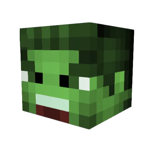 dondom87 Minecraft avatar head, 3D render