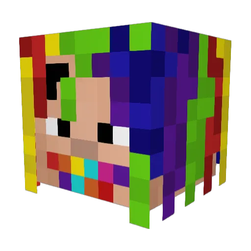 donfranco107 Minecraft avatar head, 3D render