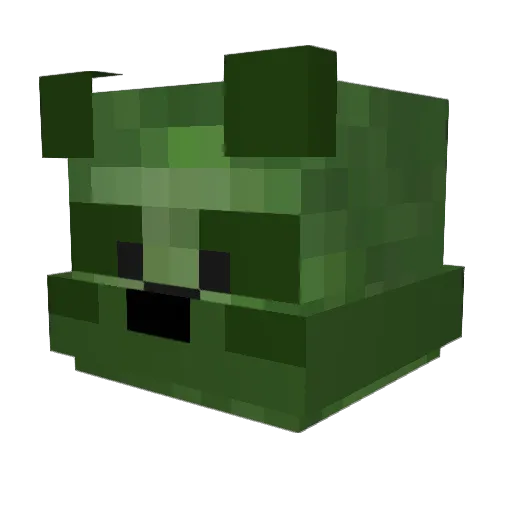 dong3203 Minecraft avatar head, 3D render