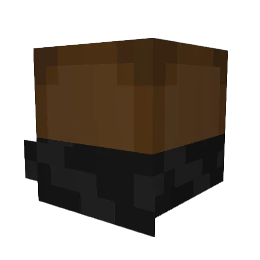 dongbao5 Minecraft avatar head, 3D render