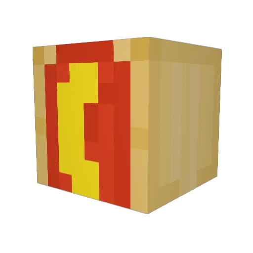 donges229 Minecraft avatar head, 3D render
