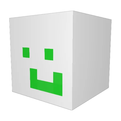 donggeom Minecraft avatar head, 3D render