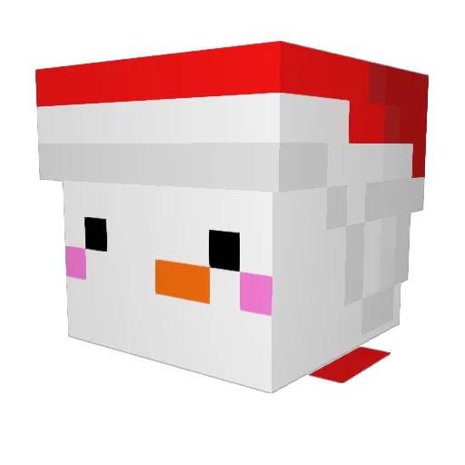 donggeulsnow Minecraft avatar head, 3D render