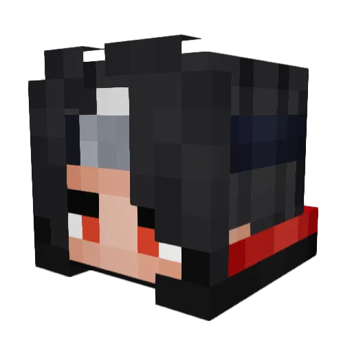 dongha0427 Minecraft avatar head, 3D render
