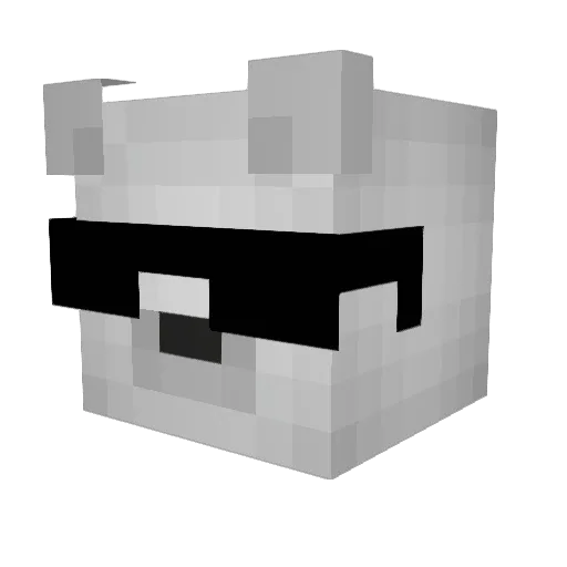 donghyeok30 Minecraft avatar head, 3D render