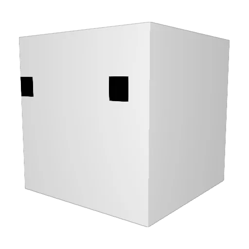 dongjun541 Minecraft avatar head, 3D render