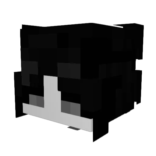dongoh10 Minecraft avatar head, 3D render