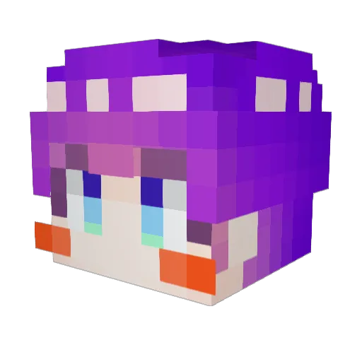 dongtak1069 Minecraft avatar head, 3D render