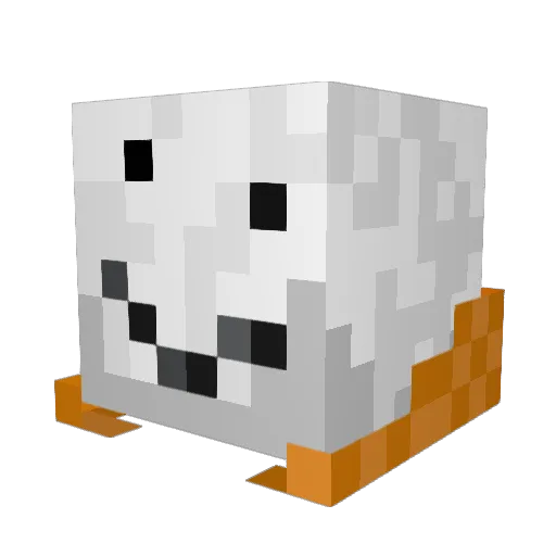 dongzi114514 Minecraft avatar head, 3D render
