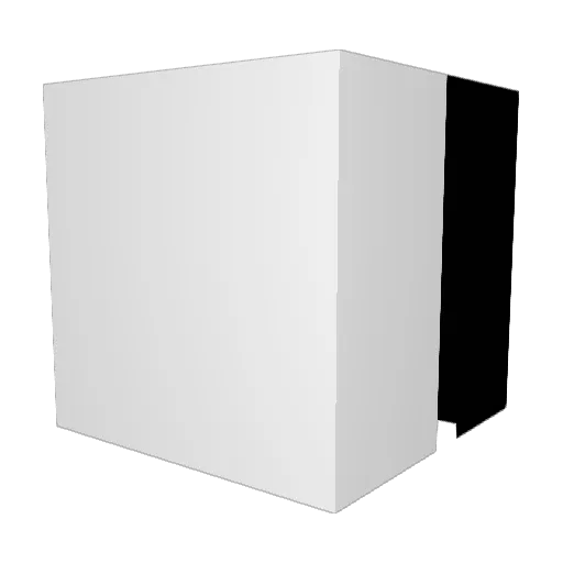doniays Minecraft avatar head, 3D render