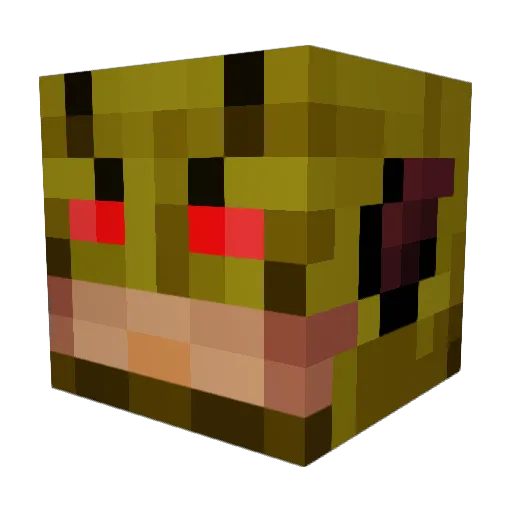 doniii123 Minecraft avatar head, 3D render