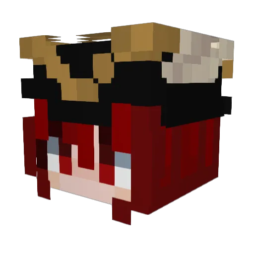 donik29111 Minecraft avatar head, 3D render