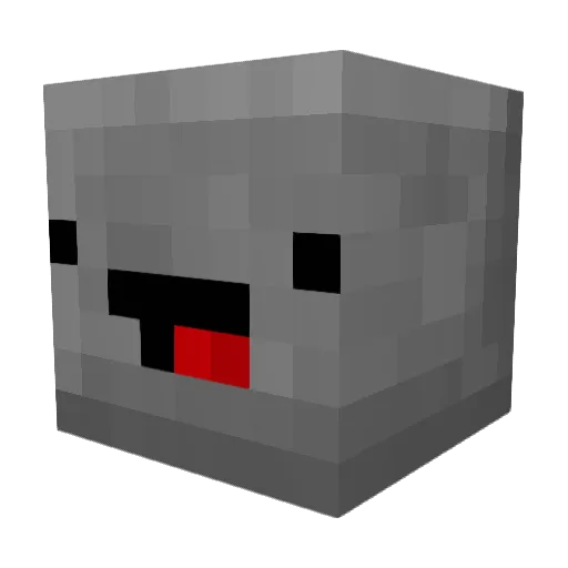 donkey_ry Minecraft avatar head, 3D render